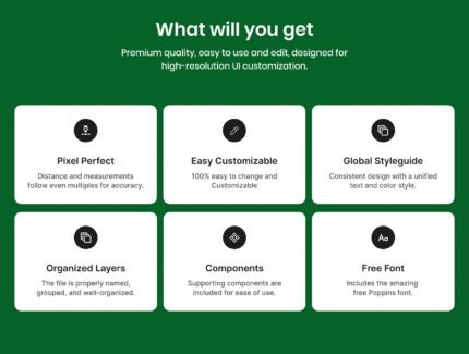 کیت رابط کاربری اپلیکیشن باغبانی – Garden Planner Mobile App UI Kit