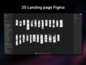 کیت رابط کاربری 25 Multi Concept Landing Page UI Kit