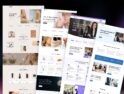 کیت رابط کاربری 25 Multi Concept Landing Page UI Kit