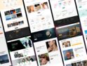 کیت رابط کاربری 25 Multi Concept Landing Page UI Kit