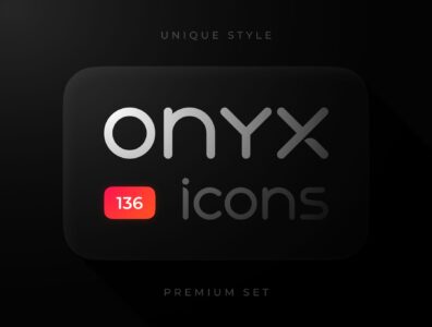 آیکون‌های اونیکس – ONYX Icons 