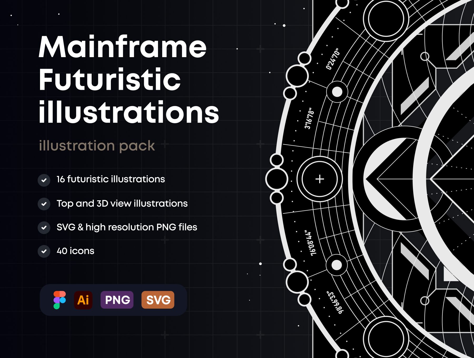 تصاویر ایلوستریشن آینده نگر – Mainframe: Futuristic Illustrations