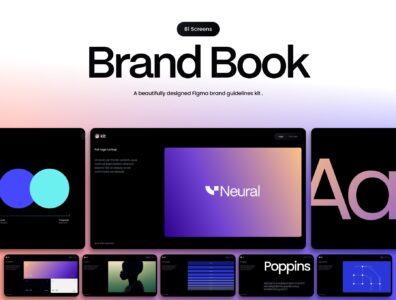 قالب ارائه راهنمای برند – Brand Guidelines Kit 