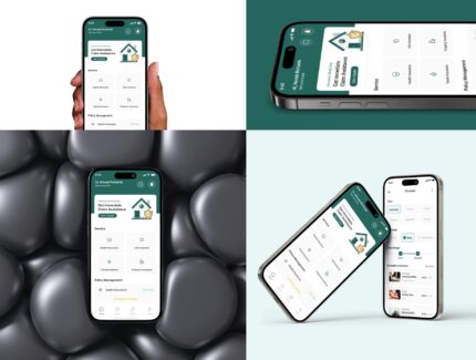 کیت رابط کاربری اپلیکیشن بیمه – Insurance App UI Kit