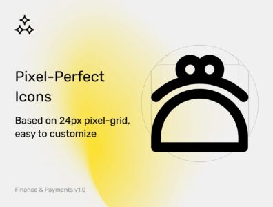 آیکون های پیکسلی بی نقص مالی – Finance — Pixel-Perfect 240 Icons 