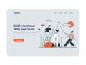 مجموعه تصاویر همکاری یا تیم ورک – OYENT – Teamwork Illustration Pack
