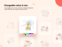 پک آیکون‌های خطی فروش و بازاریابی – Icons Pack – Sales & Marketing