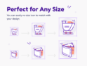 مجموعه آیکون و تصویرسازی تجارت الکترونیک – Shoply – E Commerce Icon Illustration Set