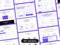 کیت رابط کاربری قالب وب – Orbit – Web3 SaaS Web Template UI Kit