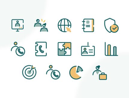 مجموعه آیکون‌های پایه – Basic Icon Set