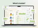 کیت رابط کاربری سلامت و بهداشت – داشبورد مدیریتی شرکت‌ها – CareSync – SAAS Company Management UI Kit