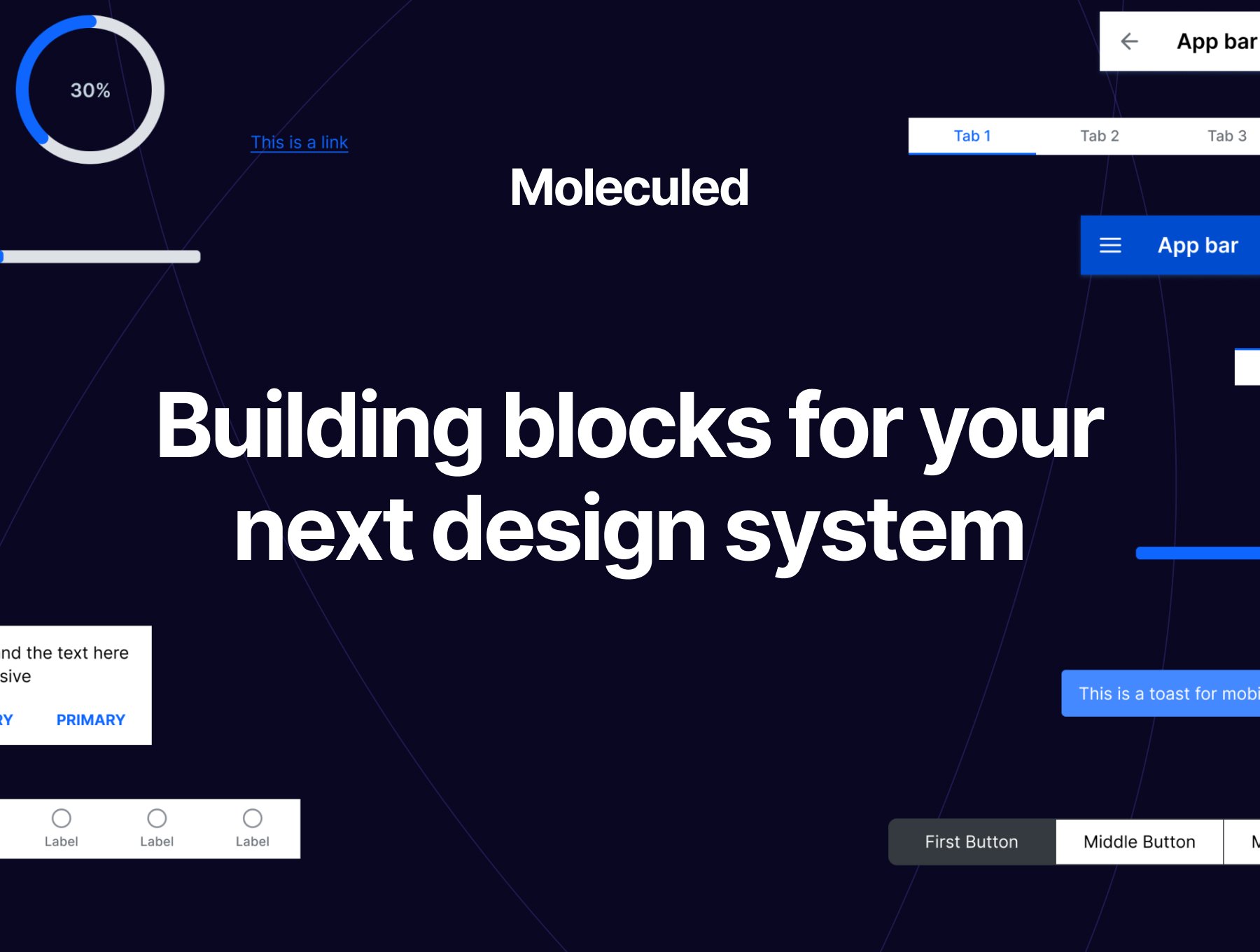 کتابخانه شروع طراحی – Moleculed – Design Starter Library