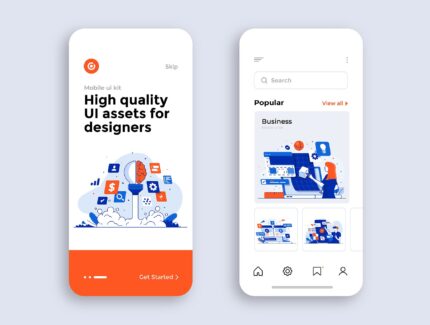مجموعه ۴۰ مفهوم طراحی تخت مدرن – Set of 40 Modern Flat Design Concepts