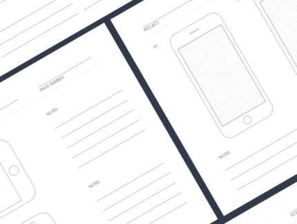 دفترچه طراحی و وایرفریم تجربه کاربری – UX Sketchbook Volume 2