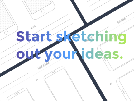 دفترچه طراحی و وایرفریم تجربه کاربری – UX Sketchbook Volume 2