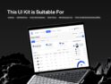 کیت رابط کاربری داشبورد تحلیل فروش – Salytics – Sales Analytics Dashboard UI KIT