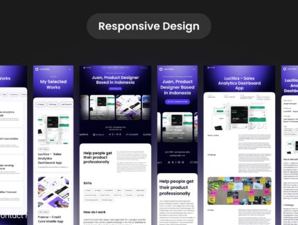 خوان پابلو – وب‌سایت نمونه‌کار شخصی – Juan Pablo – Personal Portofolio Website