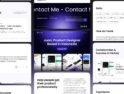 خوان پابلو – وب‌سایت نمونه‌کار شخصی – Juan Pablo – Personal Portofolio Website
