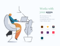تصاویر وکتور میکسولوژی – Mixology illustrations