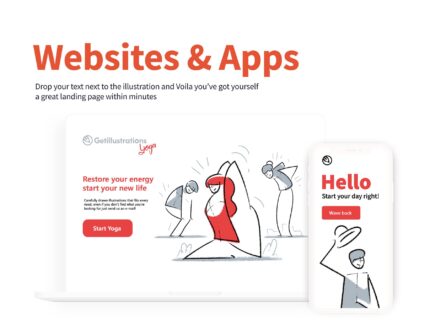 تصاویر ایلوستریشن چوب و سنگ – Stick N Stone illustrations