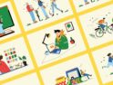 وایب‌های دهه90 – 90Vibes – College Illustrations