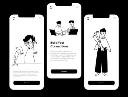 تصاویر مفهومی باشگاه مردان – Men Club Notion Illustrations