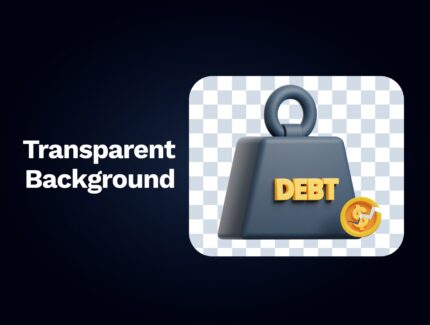 آیکون مالی ۳ بعدی – 3D Finance Icon