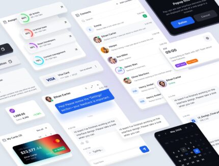 کیت رابط کاربری آکیرا – سیستم طراحی – Akira UI kit – Design System v1.0
