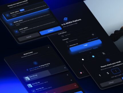 کیت رابط کاربری آکیرا – سیستم طراحی – Akira UI kit – Design System v1.0