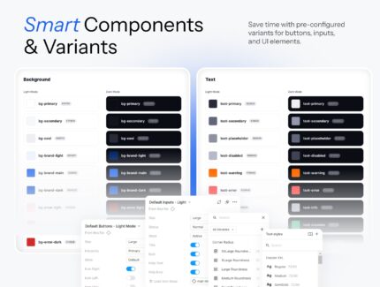 کیت رابط کاربری آکیرا – سیستم طراحی – Akira UI kit – Design System v1.0