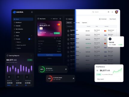 کیت رابط کاربری آکیرا – سیستم طراحی – Akira UI kit – Design System v1.0