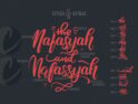 مجموعه فونت های دستنویس – Nafasyah