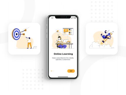 تصاویر وکتور اریکا – Erika Illustration Kit