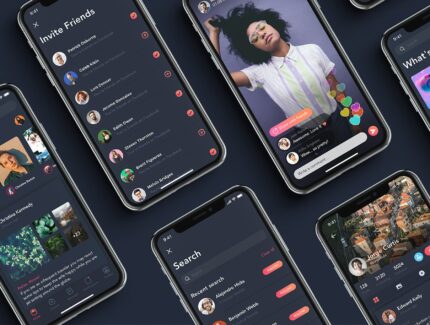 کیت رابط کاربری اپلیکیشن اجتماعی زینگو – Zingo Social App UI Kit