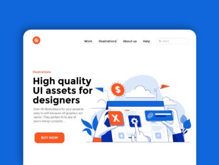 مجموعه ۴۰ مفهوم طراحی تخت مدرن – Set of 40 Modern Flat Design Concepts