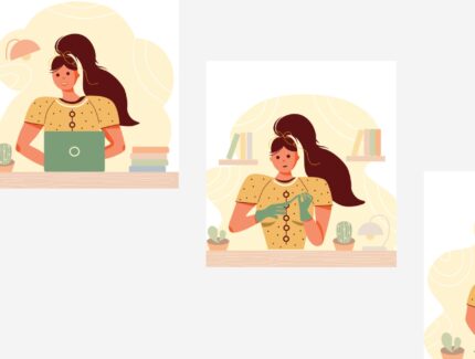تصاویر ایلوستریشن ایمن بمانید – Stay Safe Illustrations