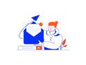 تصاویر مدرن خطی تخت کسب‌وکار – Modern Flat Line Business illustrations