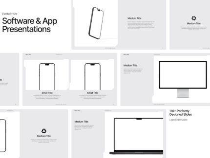 قالب ارائه‌ی دارک آزمایشگاه‌ها/ آینده‌نگر – Dark—Labs / Futuristic Presentation Template