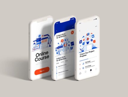 مجموعه ۴۰ مفهوم طراحی تخت مدرن – Set of 40 Modern Flat Design Concepts