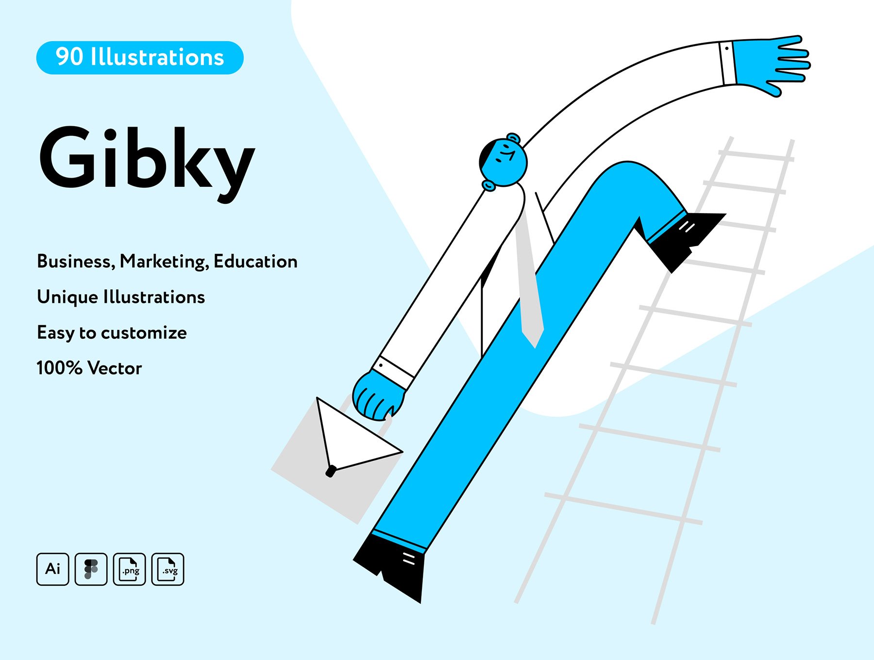 مجموعه ایلوستریشن گیبکی – Gibky Collection