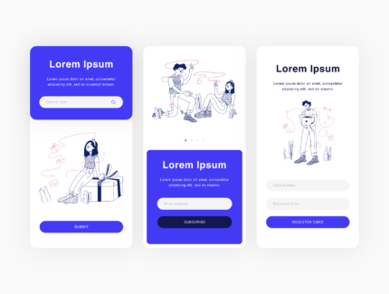 تصاویر ایلوستریشن خطی – Lined Illustrations