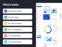 کیت رابط کاربری و قالب ریکت Flexy NextJs React Admin Template