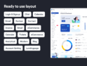 کیت رابط کاربری و قالب ریکت Flexy NextJs React Admin Template