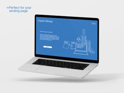 بسته تصاویر ایلوستریشن امور مالی و ارزهای دیجیتال – Finance & Crypto currency Illustrations Pack