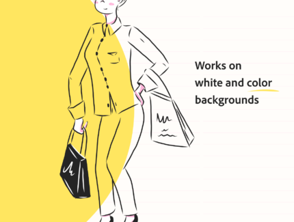 بسته تصویرسازی تجارت الکترونیک – E-commerce Illustration Pack