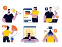 تصاویر ایلوستریشن افراد دارای کسب‌وکار – Business People illustrations