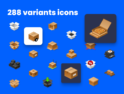 پک آیکون های آنباکسینگ – Unboxing Icons Pack