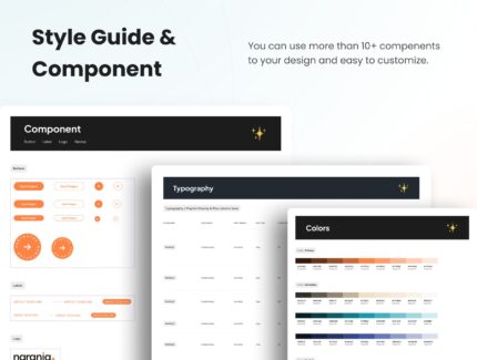 صفحه فرود چندمنظوره کسب‌وکار – Naranja – Multipurpose Business Landing Page