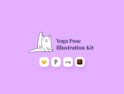 مجموعه تصاویر Yoga Pose Illustration Kit