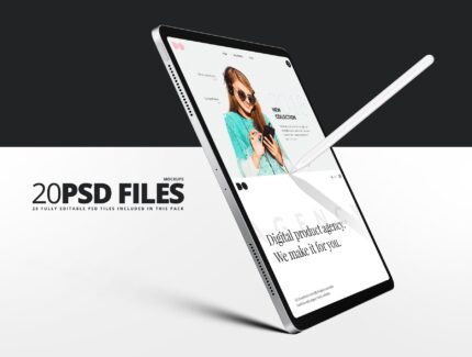 موکاپ‌های جدید آیپد پرو – YDLabs New iPad Pro Mockups